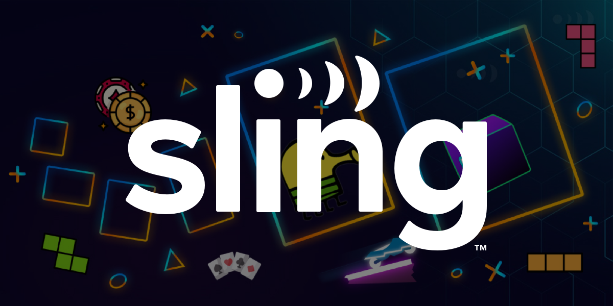 Play Your Favorite Games with Sling Arcade Sling TV
